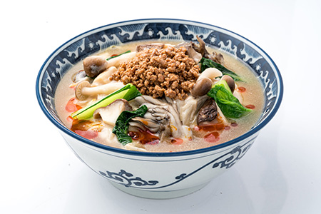 旬菜 きのこあんかけ担々麺